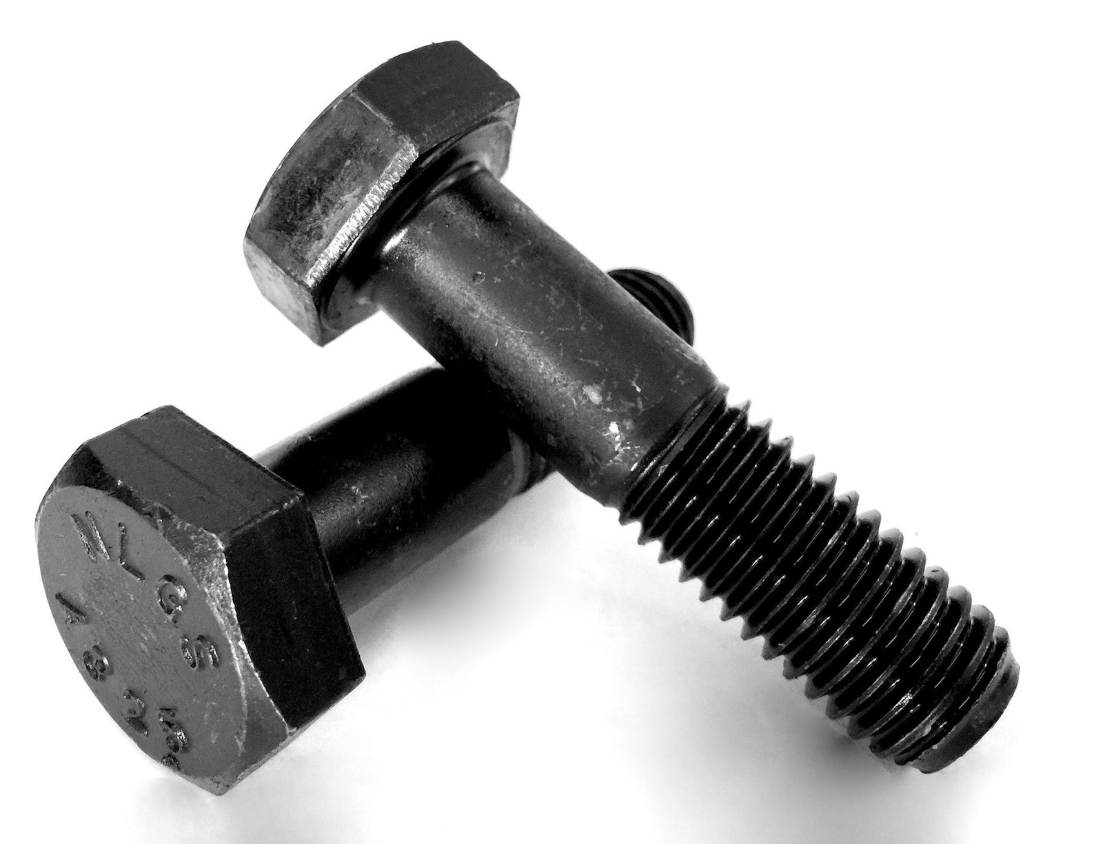 Tornillo hexagonal grado 5 pavonado rosca NC